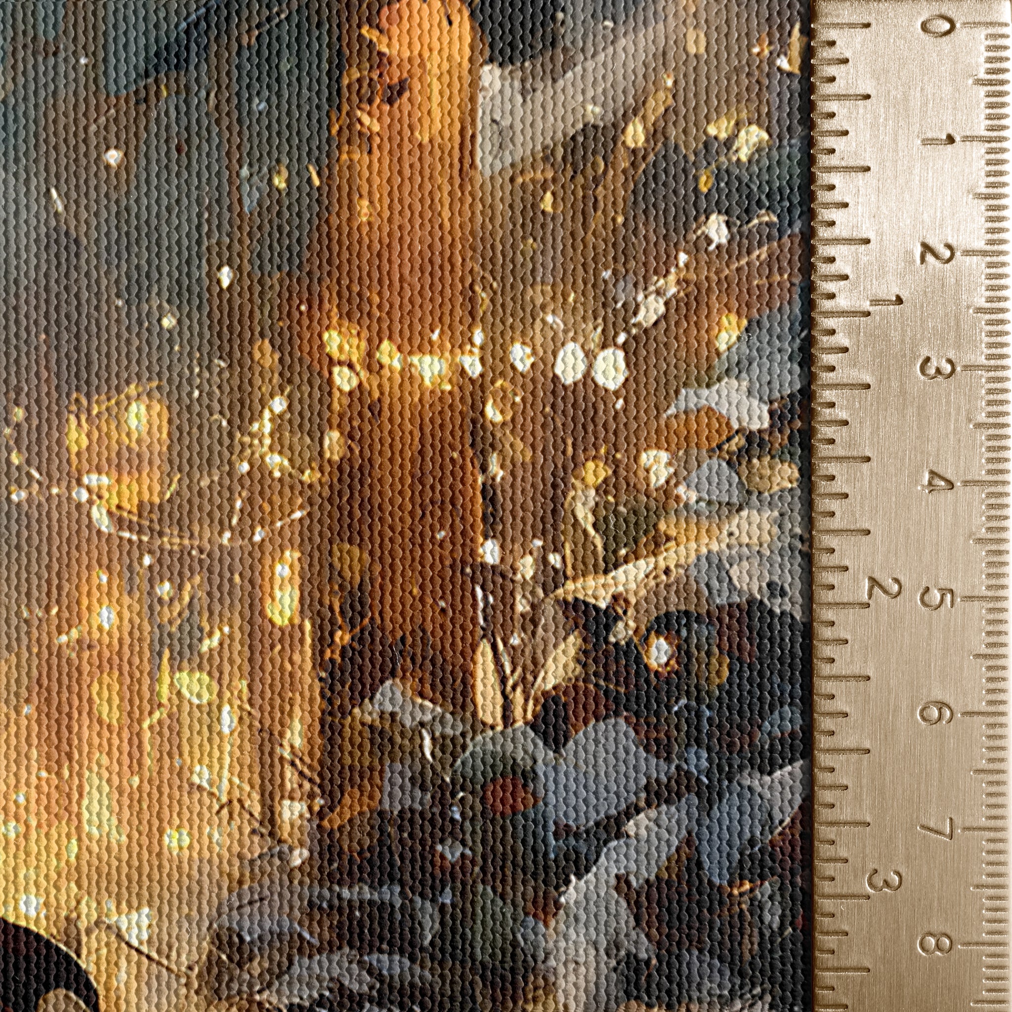 Enchanted Winter Forest with Deer, Holiday Lights, Canvas Wall Art, Snowy Woodland Scene, Festive Christmas Home Decor, Framed Modern Artwork