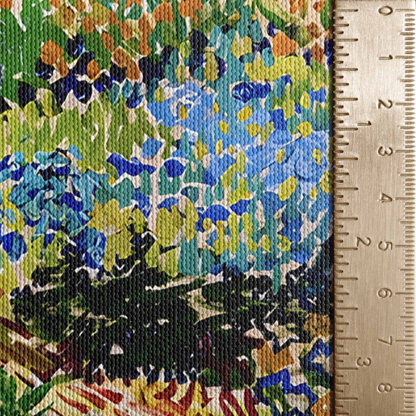 Vincent Van Gogh Canvas Wall Art, Gardens at Arles Print, Impressionist Landscape Artwork, Vibrant Fine Art Reproduction, Framed Ready to Hang Decoration