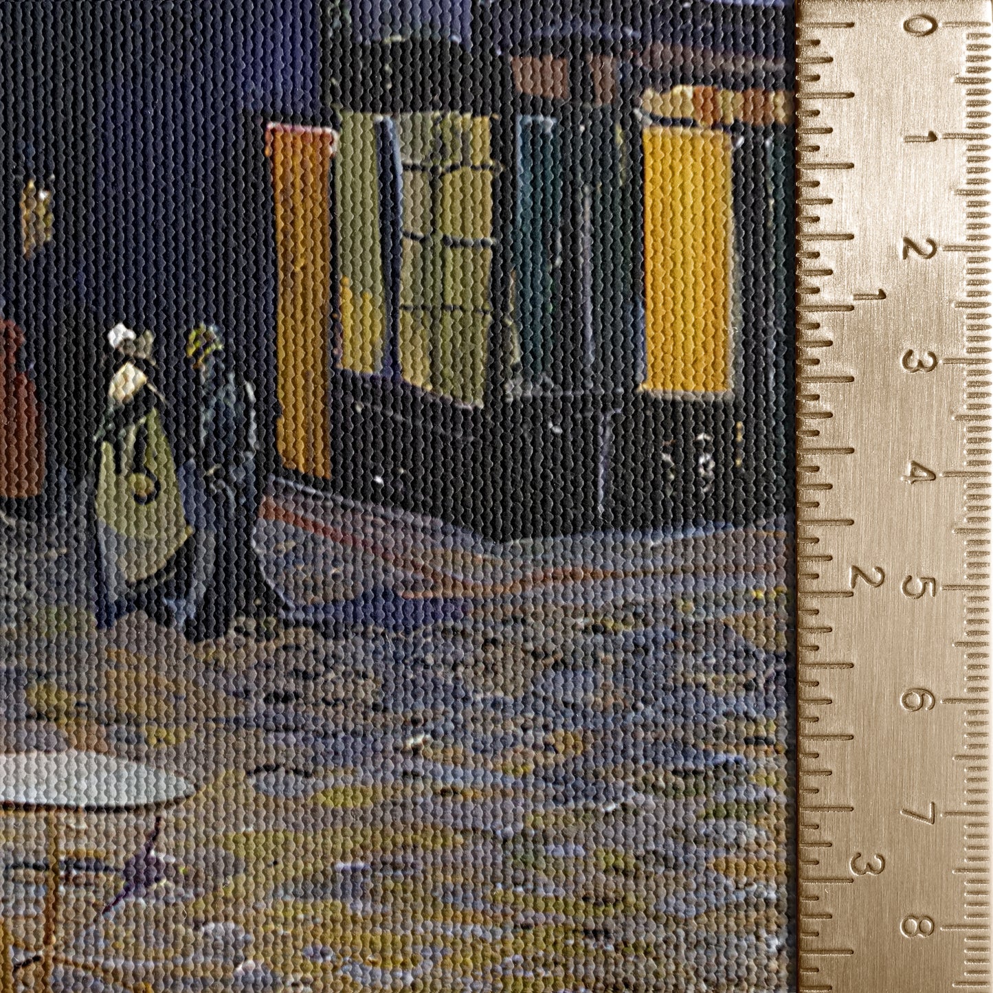 Vincent van Gogh Cafe Terrace at Night Canvas Wall Art, Framed Art Print, Starry Night Decor, Famous Artist Painting, Classic European Artwork