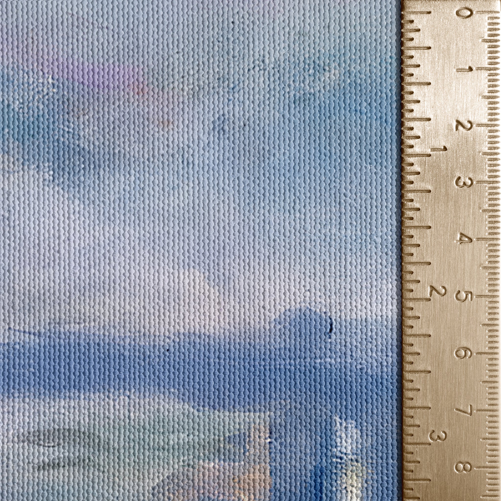 Monet Impressionist Art Canvas Wall Art, Framed Blue and Pink Seascape Print, Modern Living Room and Bedroom Décor, Fine Art Reproduction