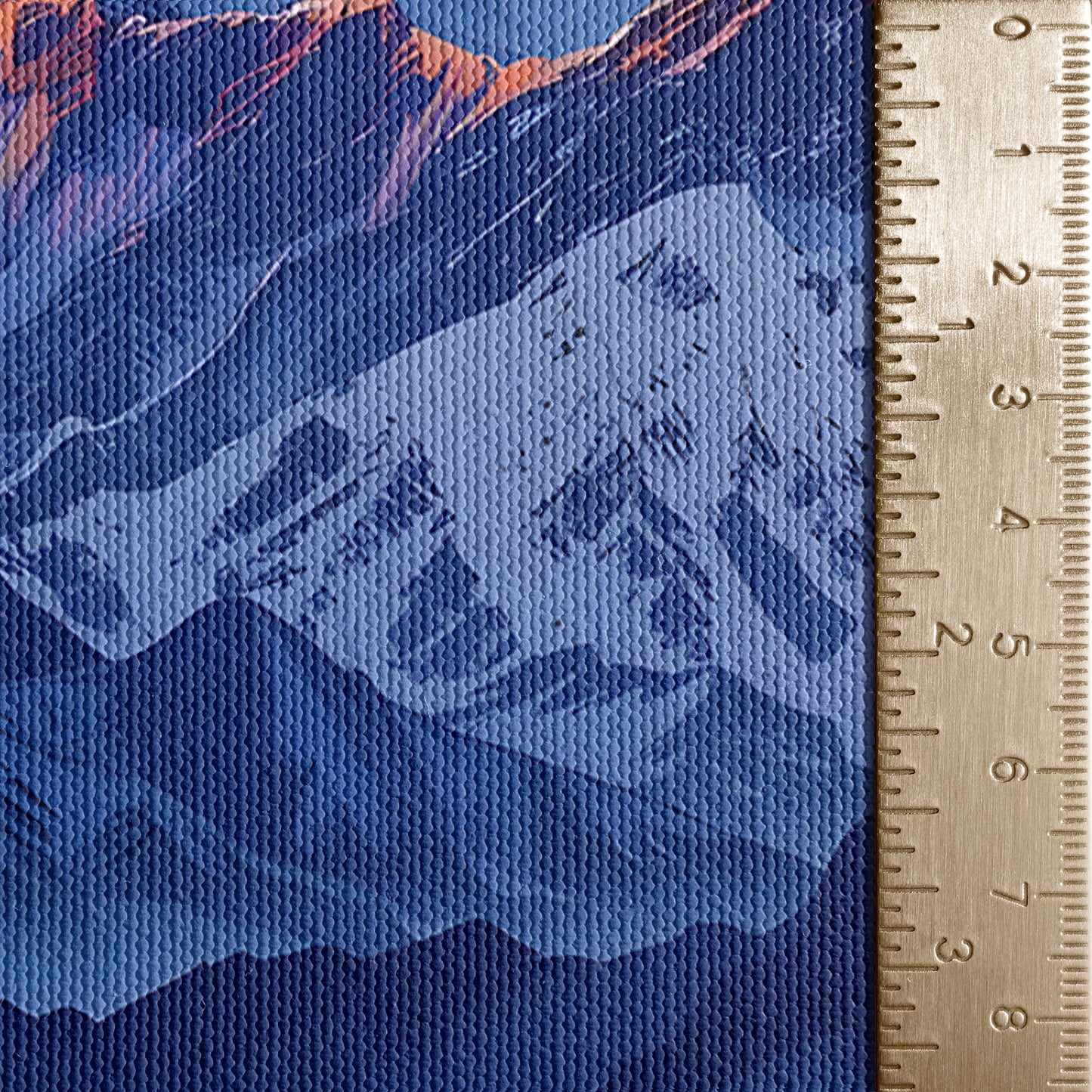 Everest Himalayas Canvas Wall Art, Mountain Sunset Modern Decor, Vibrant Landscape Artwork, Framed Ready to Hang