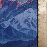 Everest Himalayas Canvas Wall Art, Mountain Sunset Modern Decor, Vibrant Landscape Artwork, Framed Ready to Hang